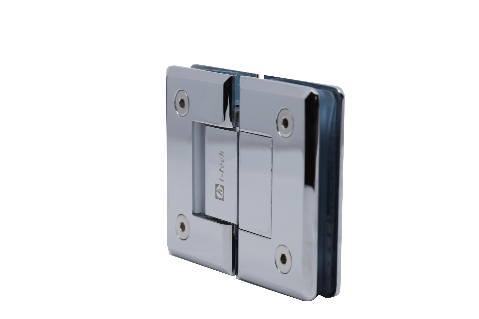 Buy Shower Hinges/Brass/Glass To Glass 180 Degree (SDH102-180) Online | Construction Finishes | Qetaat.com